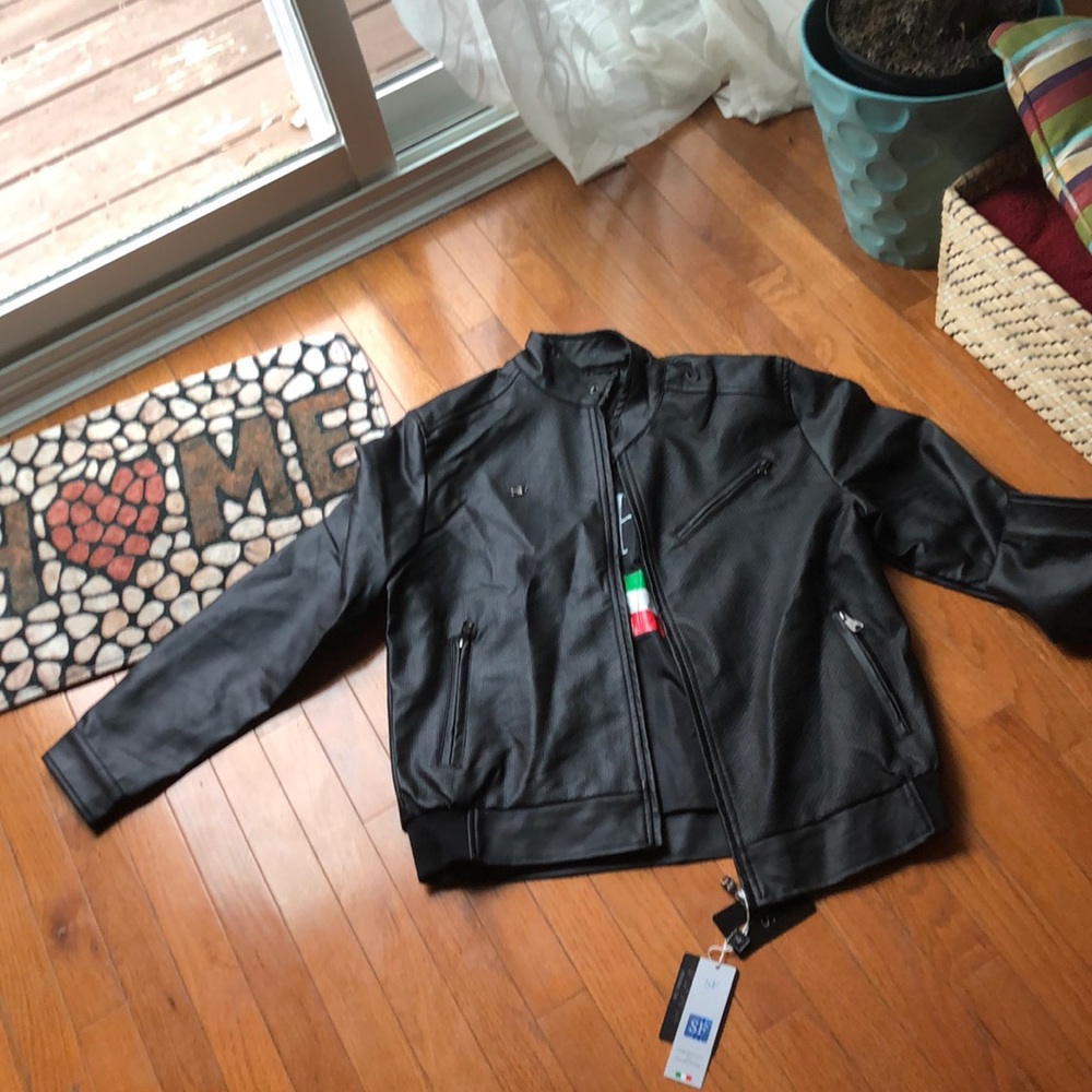 Men’s leather jacket